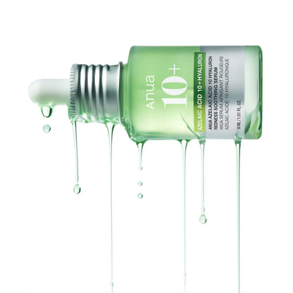 ANUA Azelaic Acid 10% + Hyaluron anti-rougeurs et apaisant