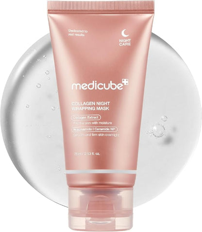Medicube Collagen Wrapping Night Cream - Korean Skincare - 75ml