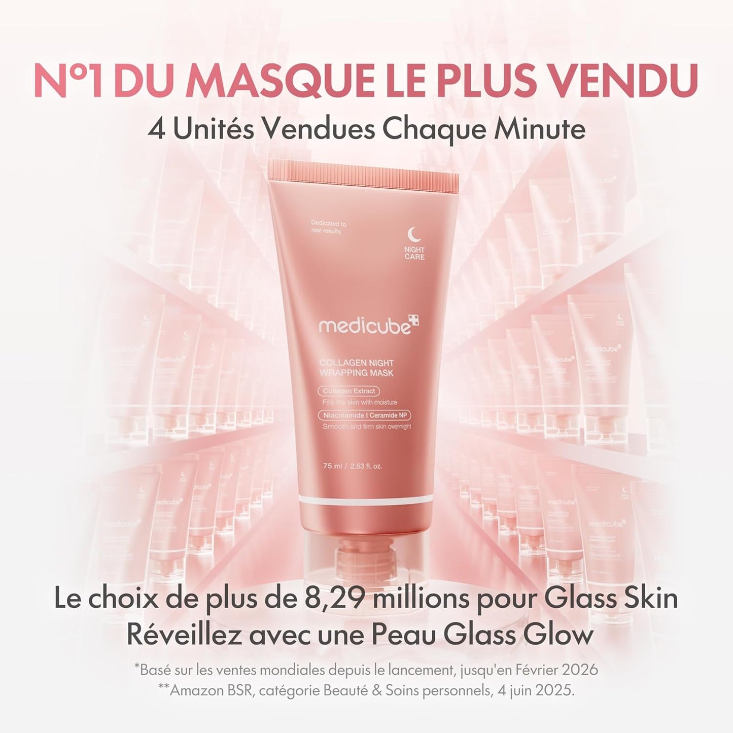 Medicube Collagen Wrapping Night Cream - Korean Skincare - 75ml