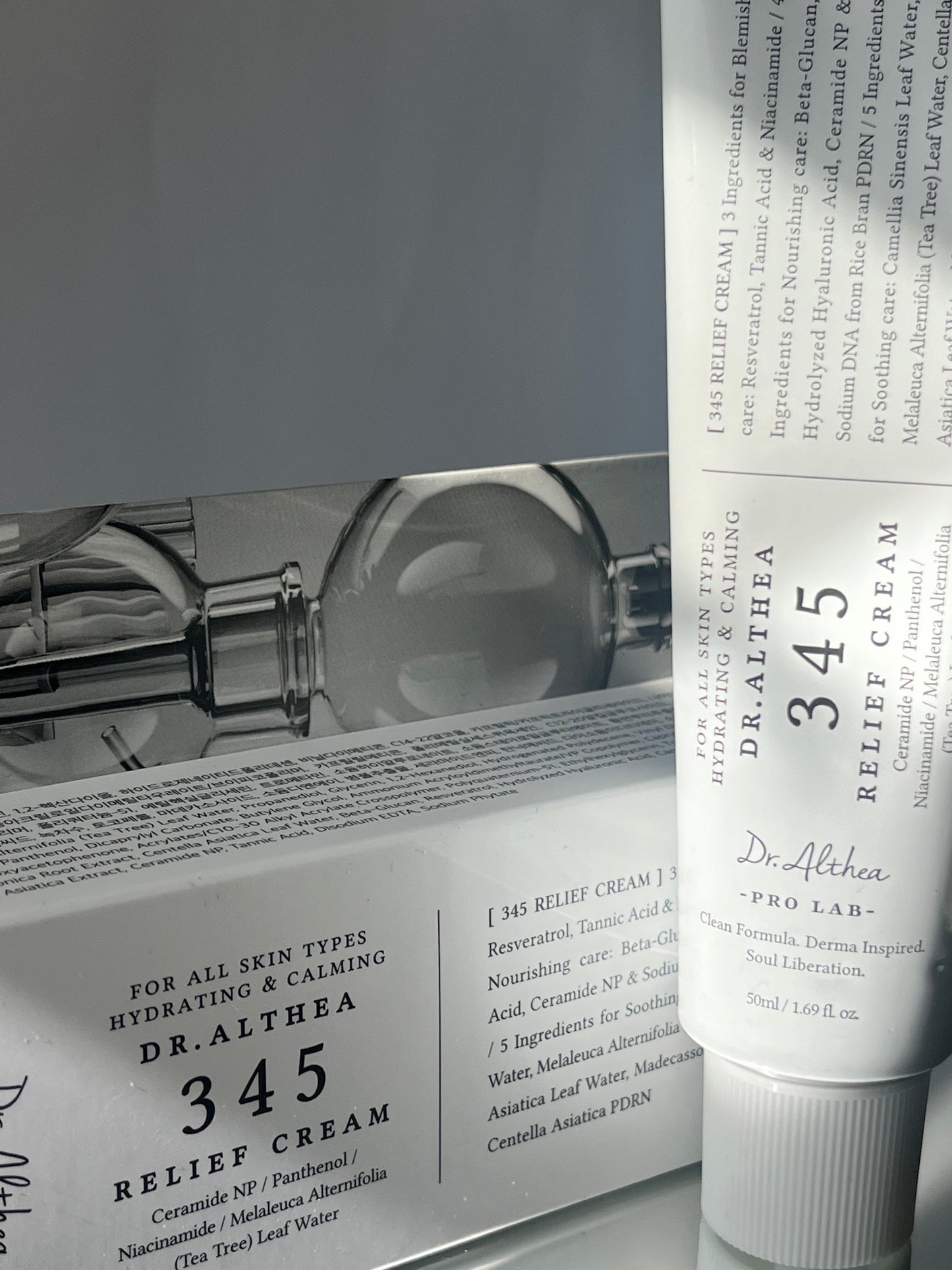 Dr. Althea 345 Relief Cream – Crème Apaisante & Réparatrice