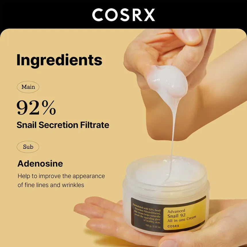 COSRX ADVANCED SNAIL 92 ALL IN ONE CREAM 100G