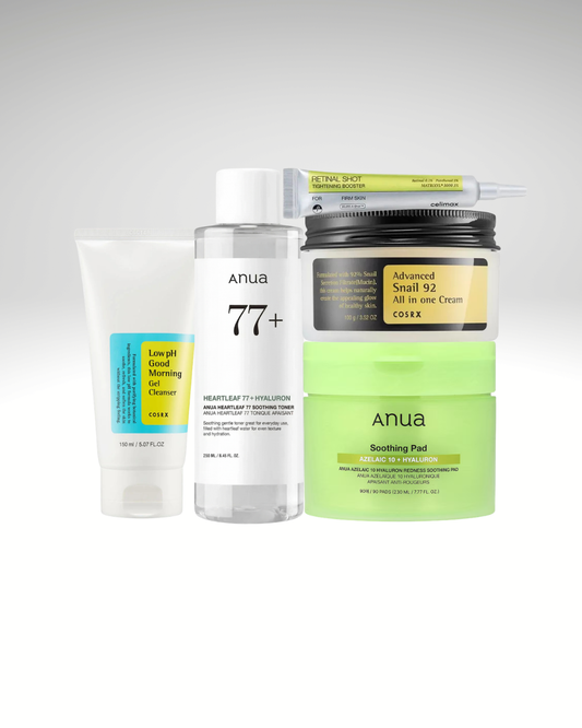 BOX ACNE CLEAR ROUTINE   PRIX MINI- Skincare Coréenne ANTI-ACNÉ- ⭐ BEST SELLER