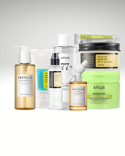 BOX ACNE CLEAR ROUTINE   PREMIUM - Skincare Coréenne ANTI-ACNÉ