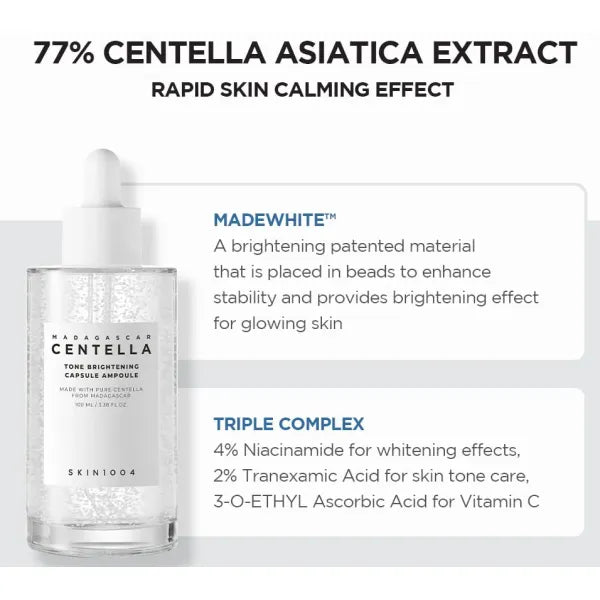 SKIN1004 Madagascar Centella Tone Brightening Capsule Ampoule 100ml